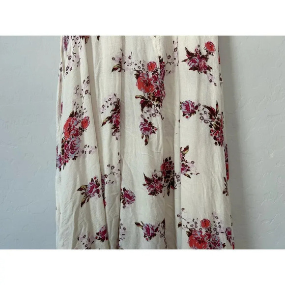 Free People Tree Swing Dress Washed Stone Combo Size S Bohemian Tunic - Picture 8 of 14